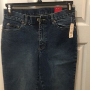 NY Jeans Blue Denim Low Rise Bootcut 4 Average